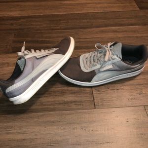 Puma gray size 12 tennis shoes.